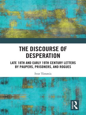 cover image of The Discourse of Desperation